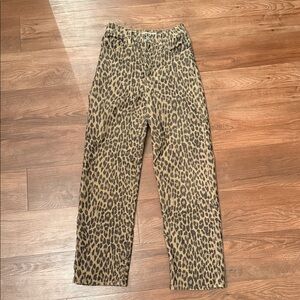 Levi’s Leopard Corduory Jeans